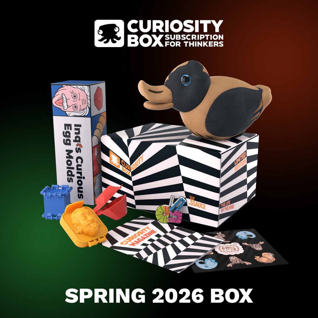 1-year prepaid Curiosity Box subscription. 4 sets/year